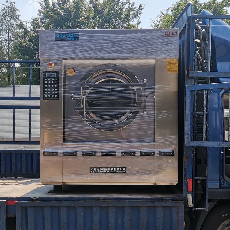 
		客戶采購(gòu)的2臺(tái)100公斤洗衣機(jī)裝車(chē)發(fā)貨
		(圖2)