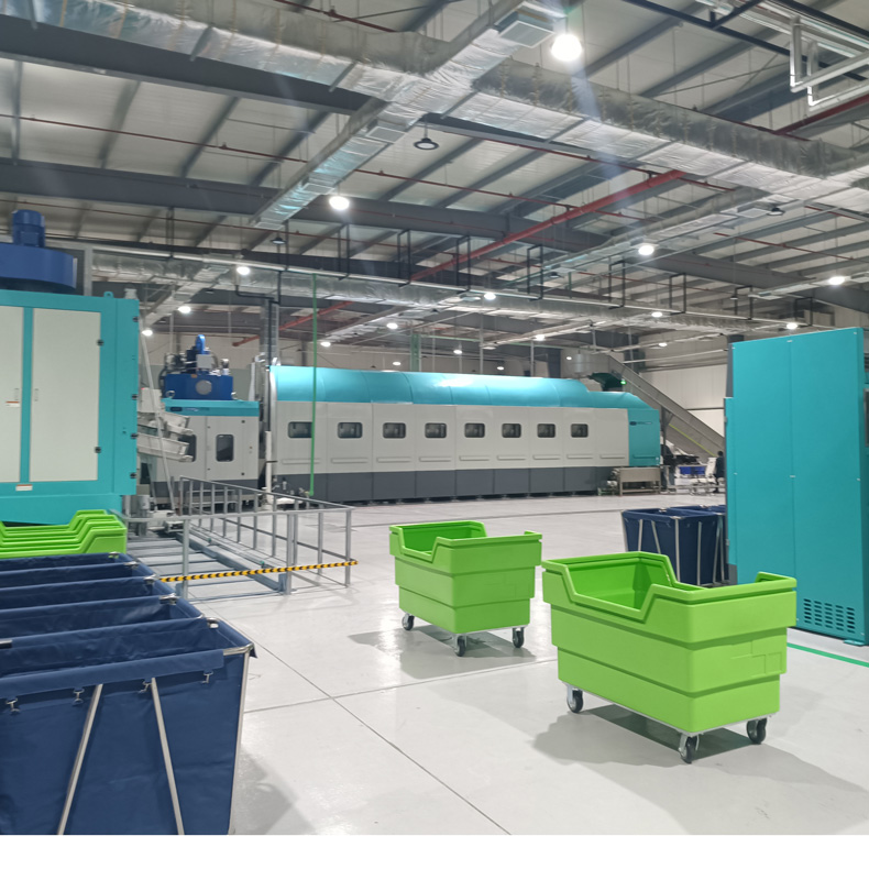 
		力凈智能10艙隧道式洗衣機(jī)組
		